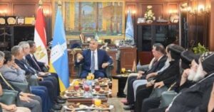 محافظ الإسكندرية يستقبل المهنئين بعيد الأضحى المبارك بديوان عام المحافظة