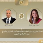اتصال هاتفى بين وزير الخارجية والهجرة ورئيسة البرلمان الأوروبى